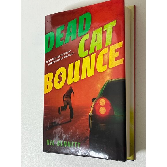 Dead Cat Bounce Hardcover YA Teen Spy Thriller Novel by Nic Bennett - Picture 5 of 7